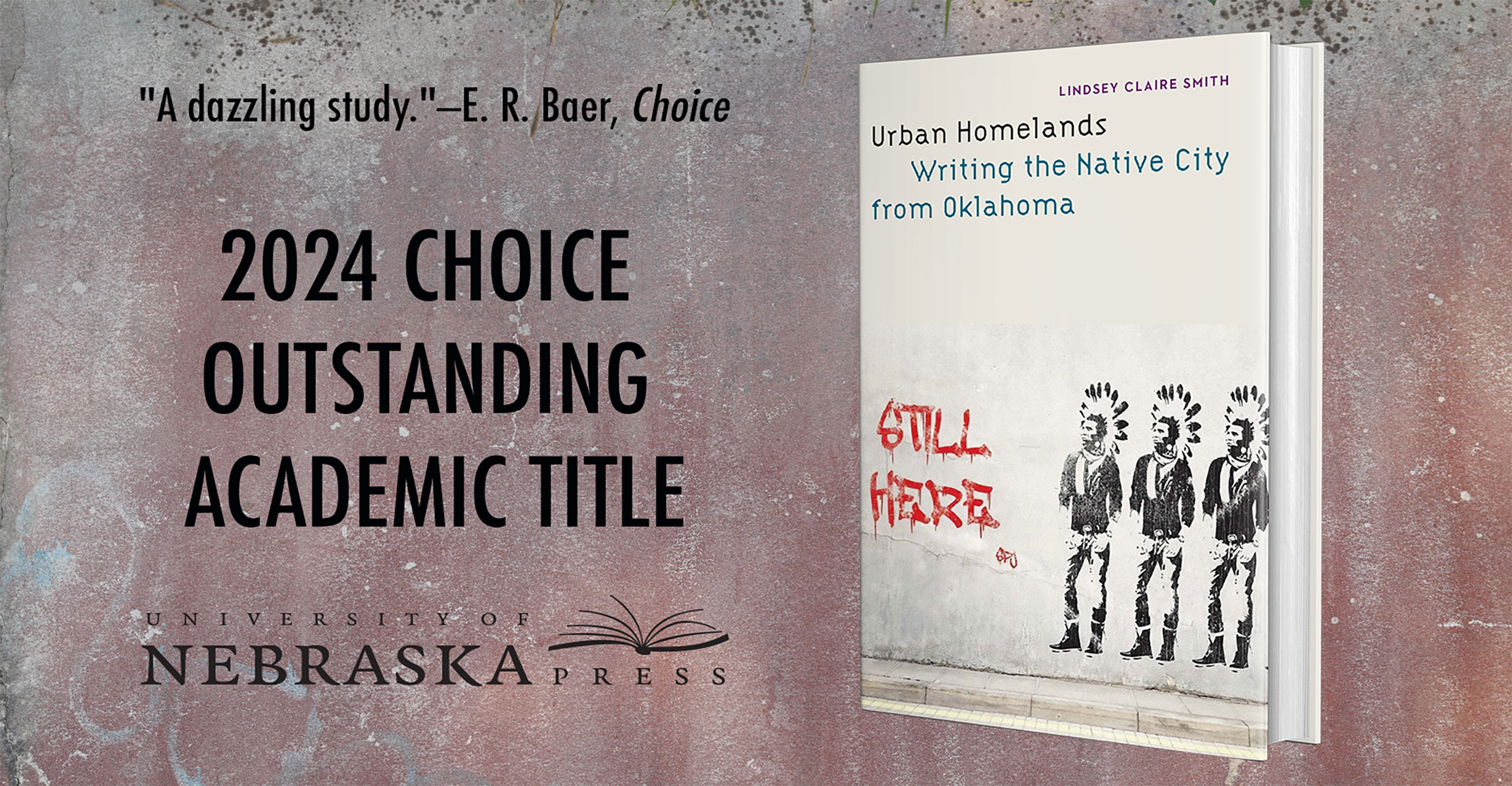 Book cover for Urban homelands: Writing the Native city from Oklahoma