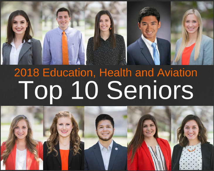 EHA Top Ten Seniors from 2018