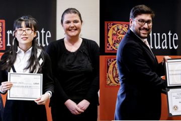 Graduate Students Honored at Annual Spring Ceremony
