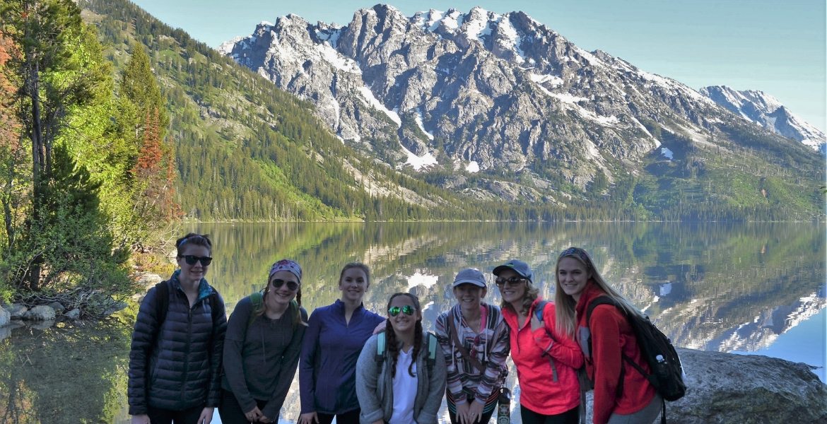 Students at Yellowstone National Park