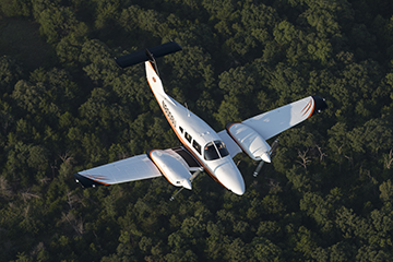 OSU aircraft in flight
