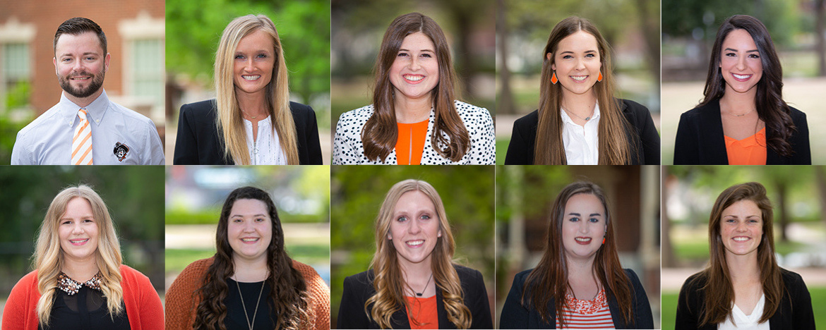 2019 College of Education, Health and Aviation Top Ten Seniors
