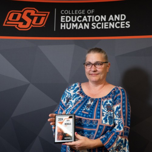 Michelle Crew - 2024 OSU CEHS faculty and staff award winners