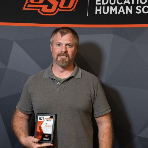 JD Winterhalter - 2024 OSU CEHS faculty and staff award winners JD Winterhalter - 2024 OSU CEHS faculty and staff award winners