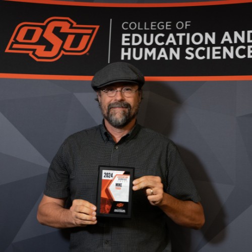 Mike Yough - 2024 OSU CEHS faculty and staff award winners Mike Yough - 2024 OSU CEHS faculty and staff award winners