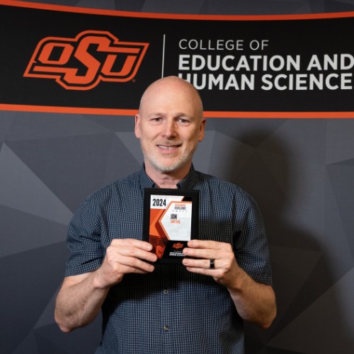 Jon Smythe - 2024 OSU CEHS faculty and staff award winners Jon Smythe - 2024 OSU CEHS faculty and staff award winners