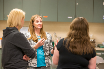 Dr. Julie Angle teaching students