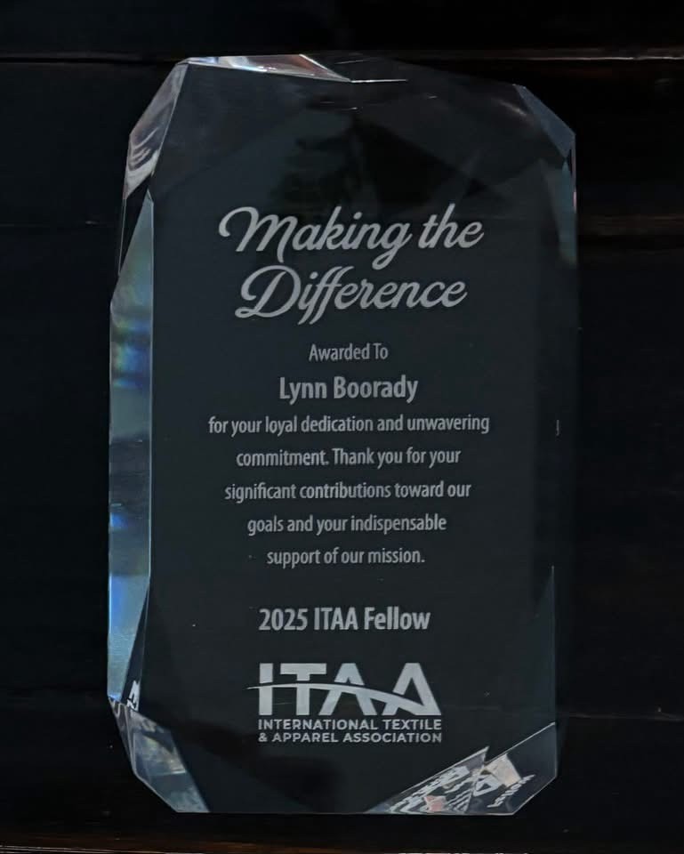"Making the Difference" Awarded to Lynn Boorady for your loyal dedication and unwavering commitment. Thank you for your significant contribution toward our goals and your indispensable support of our mission. 2025 ITAA Fellow