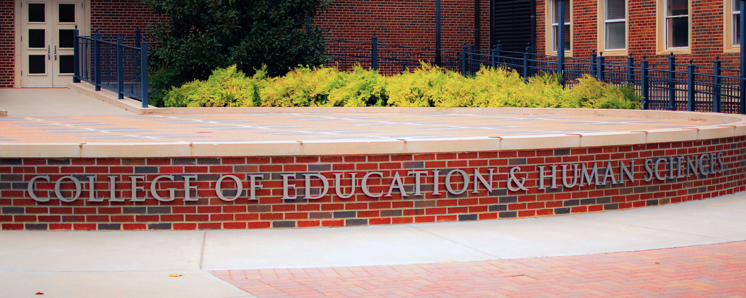 College of Education and Human Sciences, exterior of building