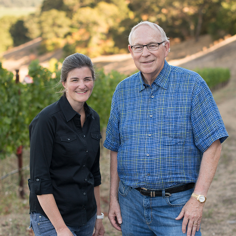 Larry Bump and Tricia Bump Davis, Darms Lane Winery