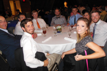 Flying Aggies at reception