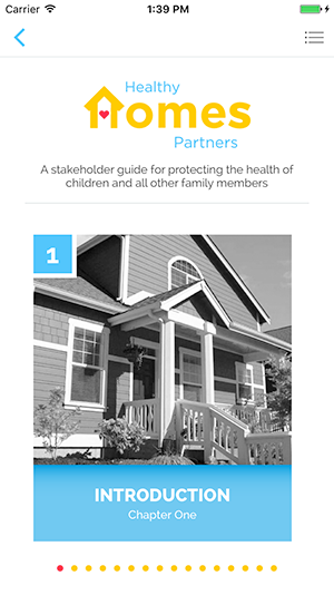 Healthy Homes Partners app screenshot