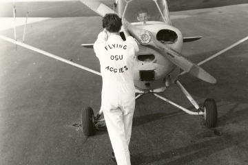 Original members of the Flying Aggies