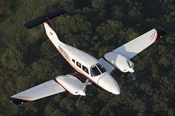 OSU aircraft in flight