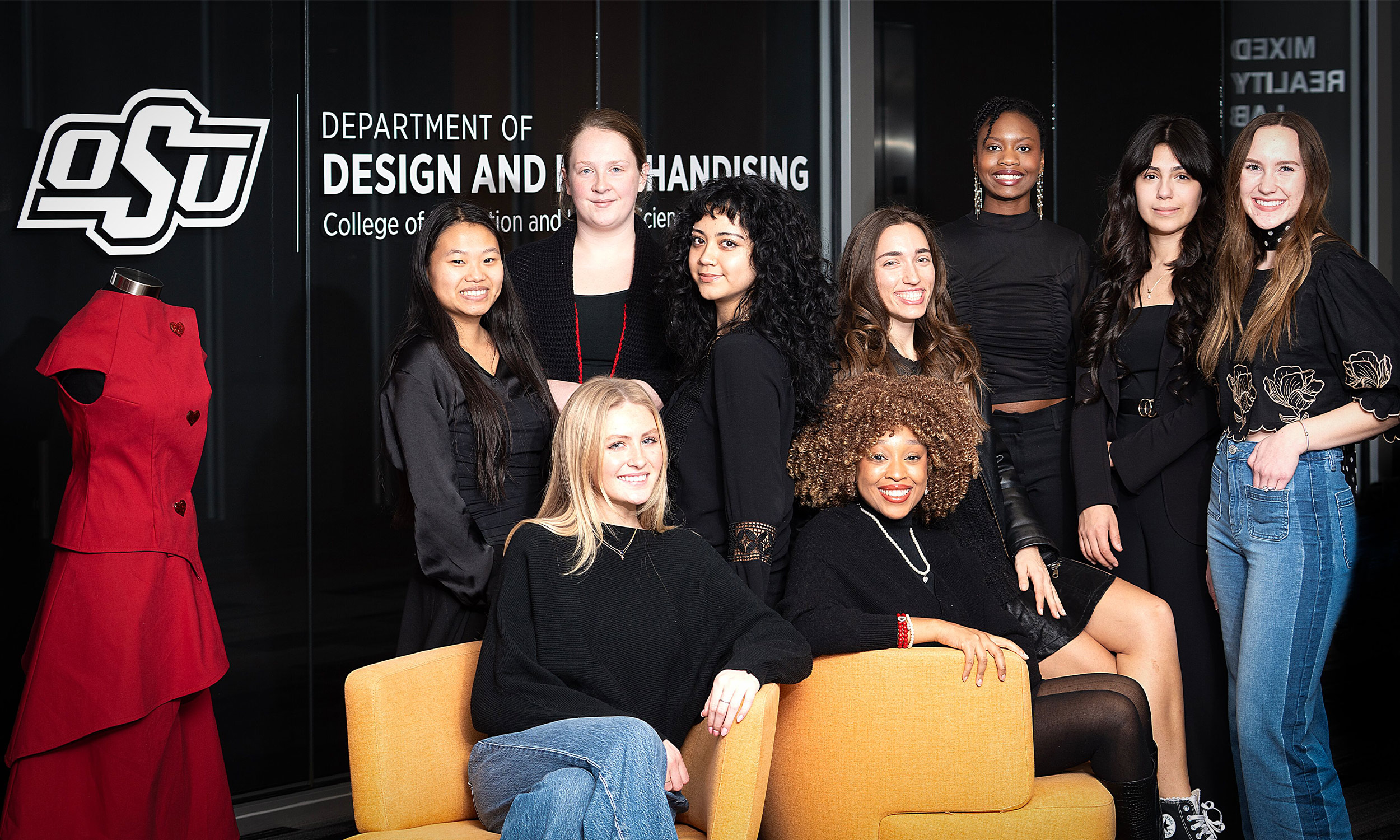 Cowboys with Heart: OSU design students partner with Oklahoma Heart Hospital for “Wear Red” Campaign