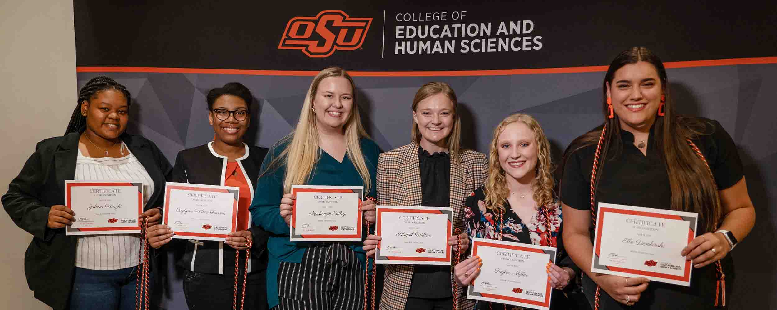 The College of Education and Human Sciences is pleased to recognize 34 Seniors of Distinction, representing all seven schools and departments, for 2022