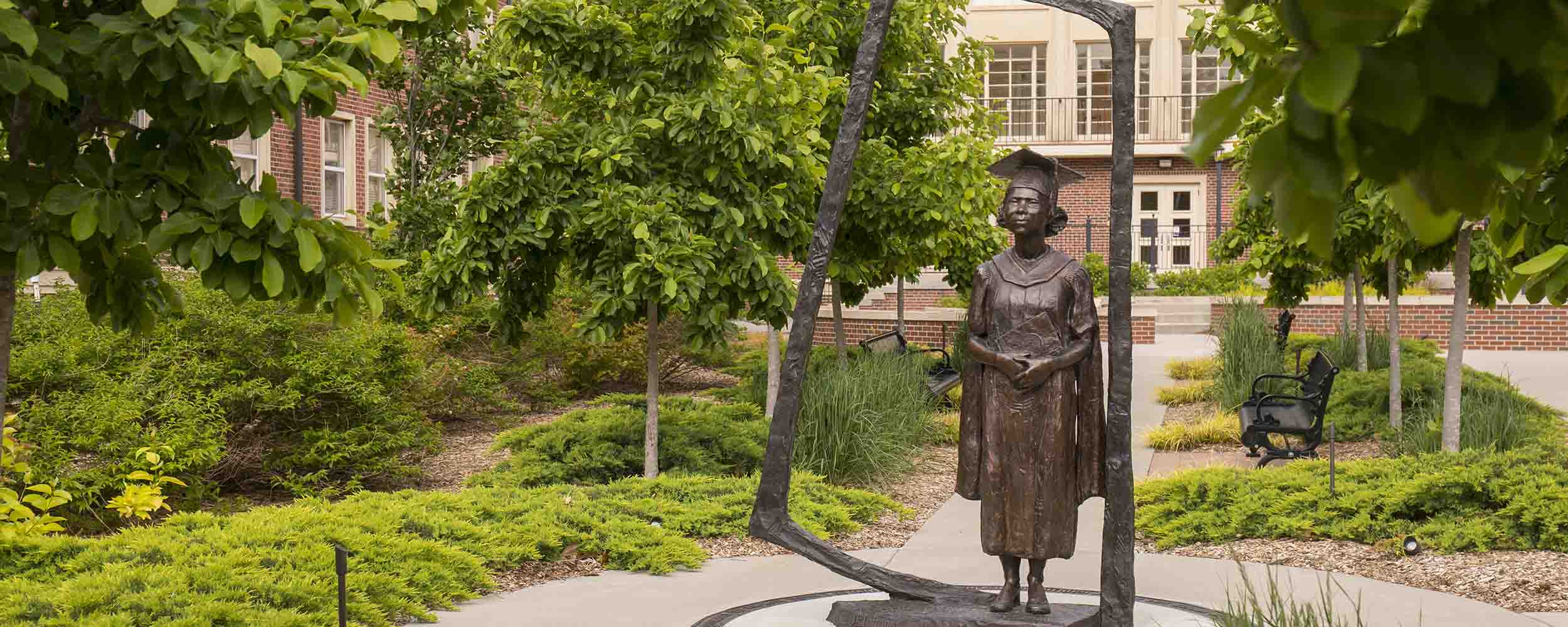 Nancy Randolph Davis statue