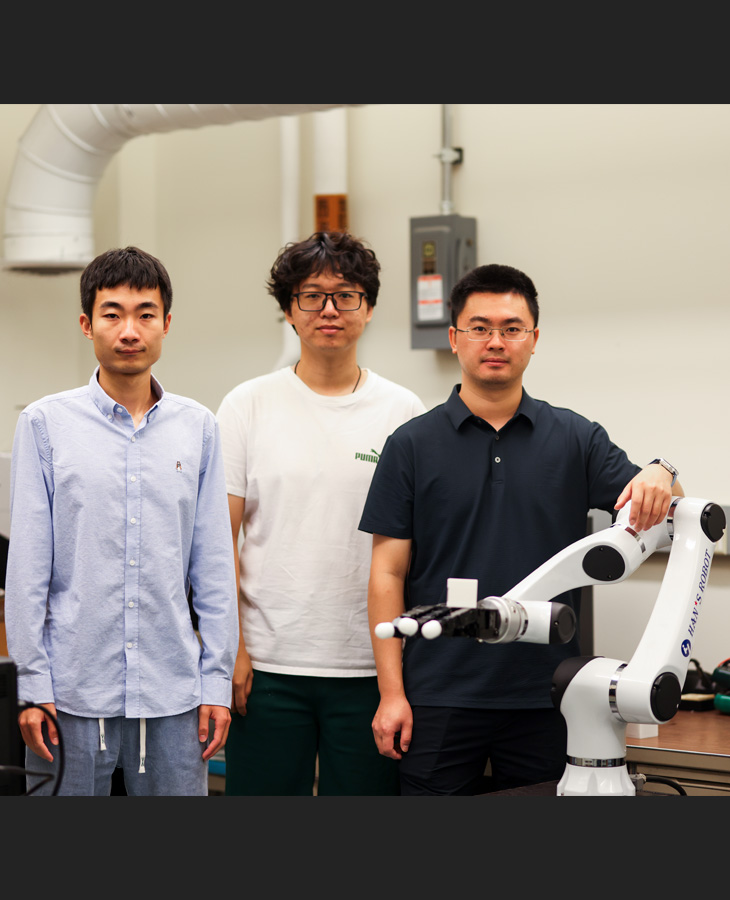 Dr. Tao and students who assisted with the research.