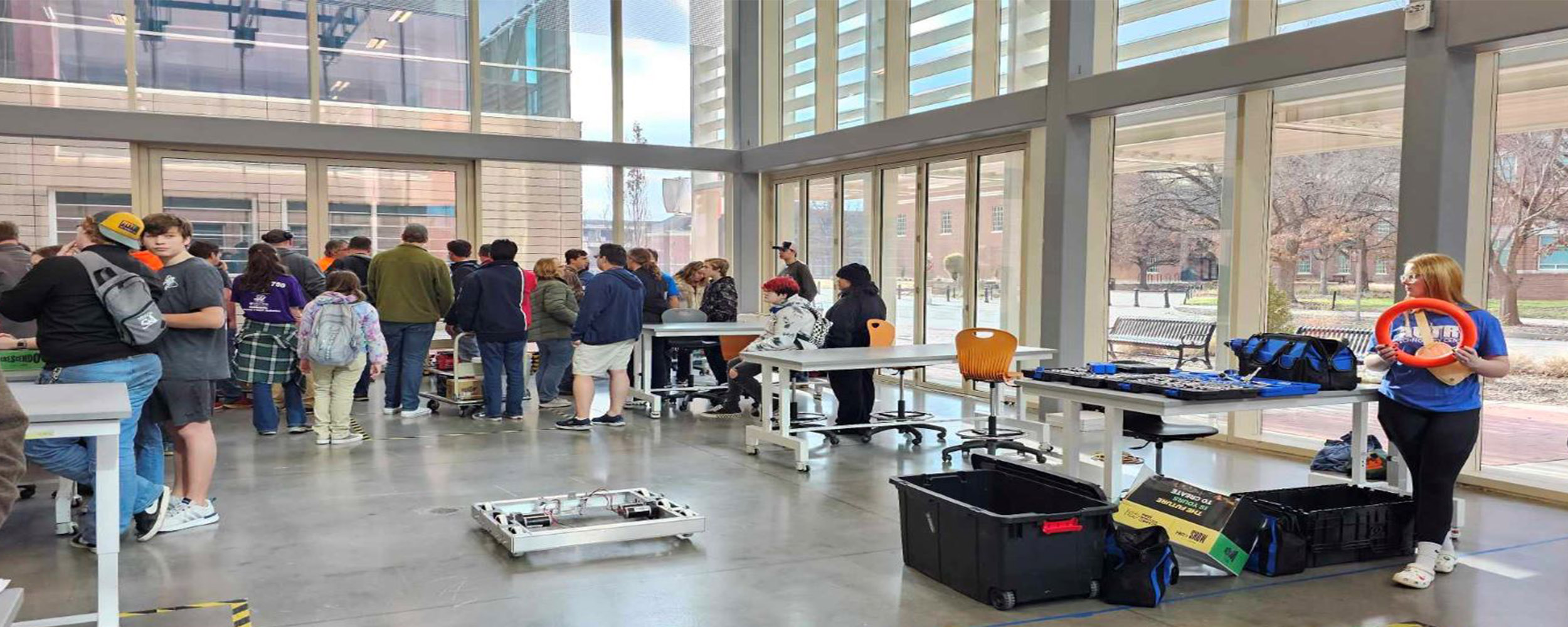 CEAT hosts 2024 FIRST Robotics Kickoff Oklahoma State University