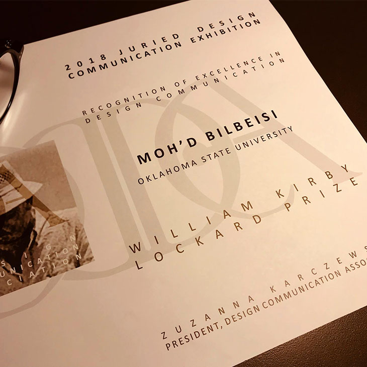 Moh'd Bilbeisi, professor of architecture wins the William Kirby Lockard Prize