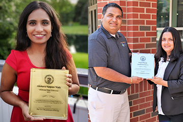 Two members of OSU's Industrial Assessment Center receive awards