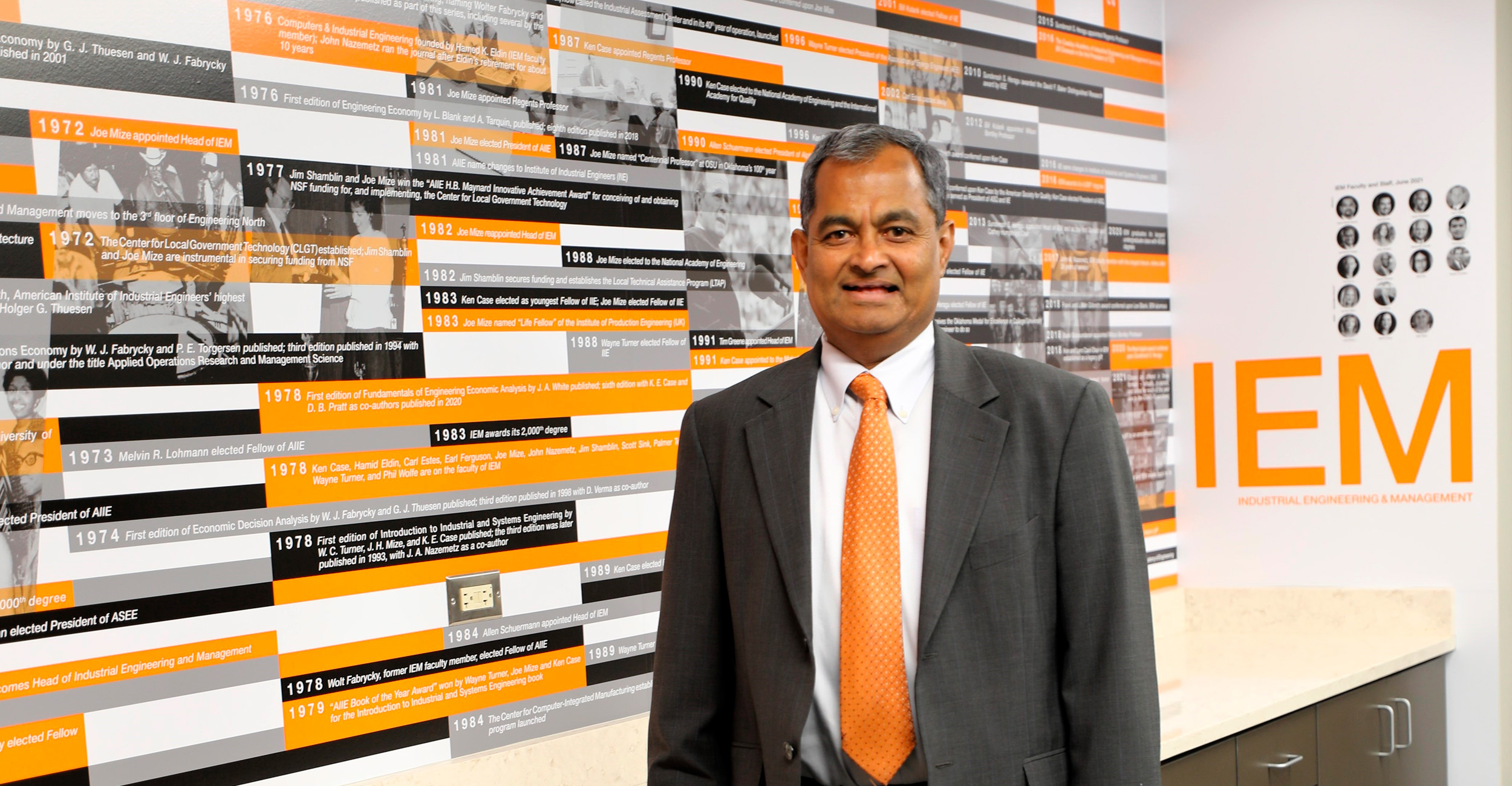Heragu first individual to receive three pinnacle awards from IISE 