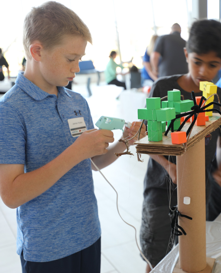 K-12 students enjoy STEM activities at OSU.