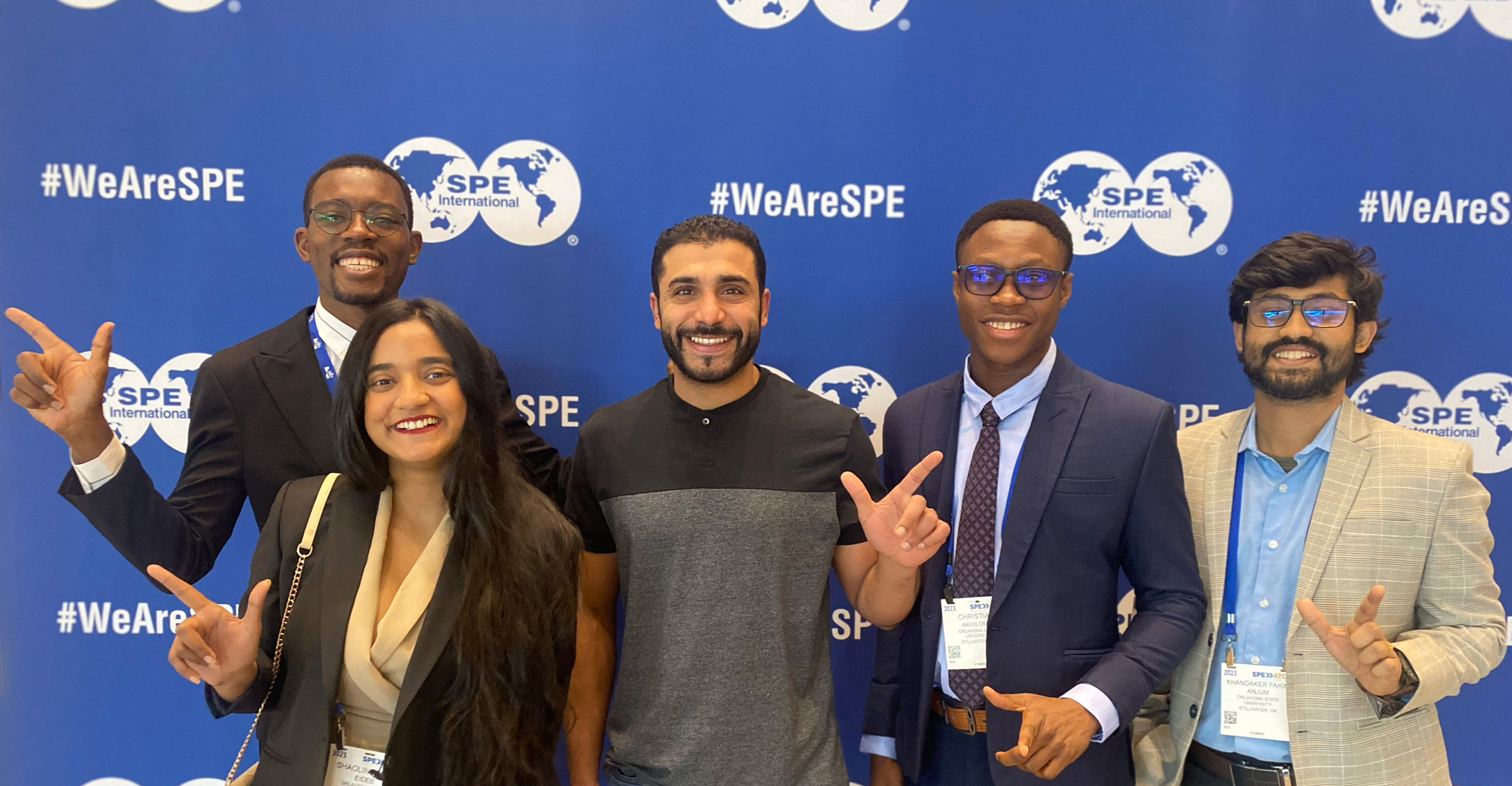 OSU's Society of Petroleum Engineers student chapter has won the 2024 Presidential Award for Outstanding Student Chapter, Engaging, Retaining, and Growing Membership