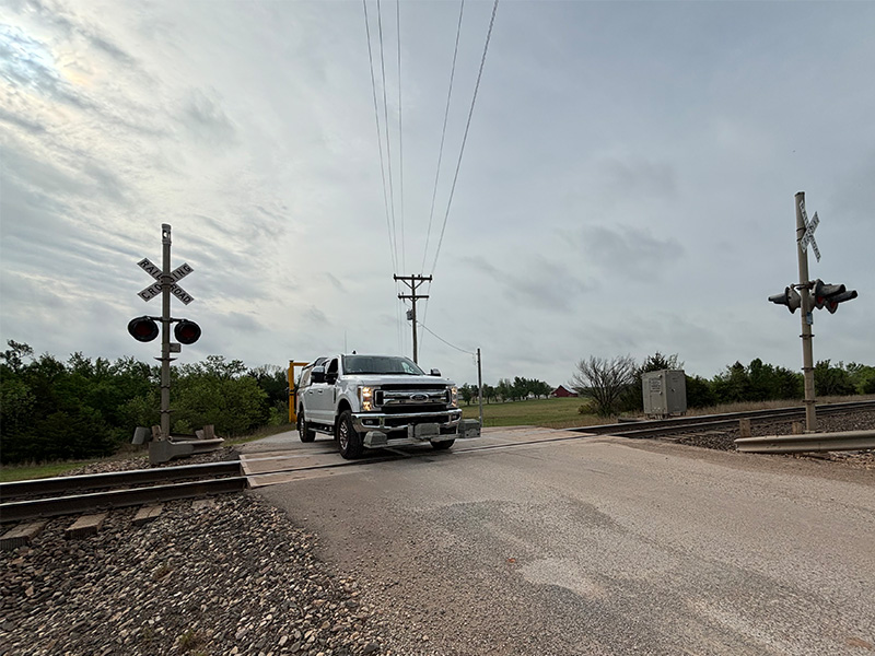 Highway rail grade crossing: Field data collection for rapid identification of hump crossings using AI and sensor data.