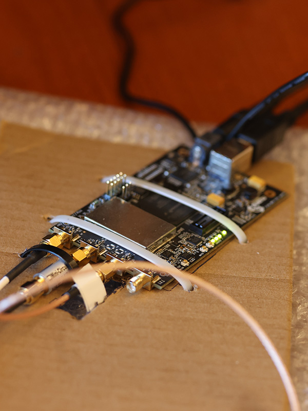 Sensor made out of a circuit board.