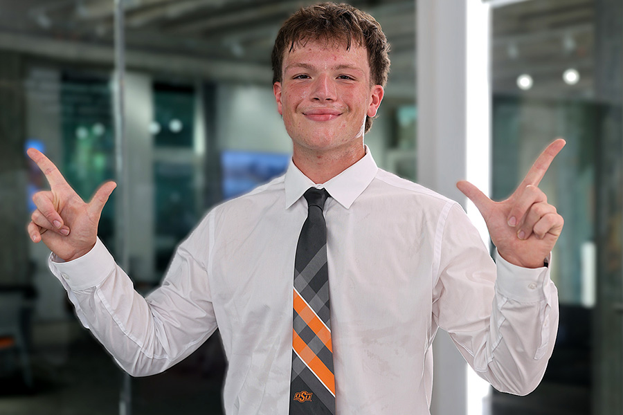 Professional portrait of Erik Carson who is a 2026 W.W. Allen Scholar