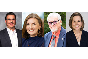 Four professional headshots of our CEAT Hall of fame recipients