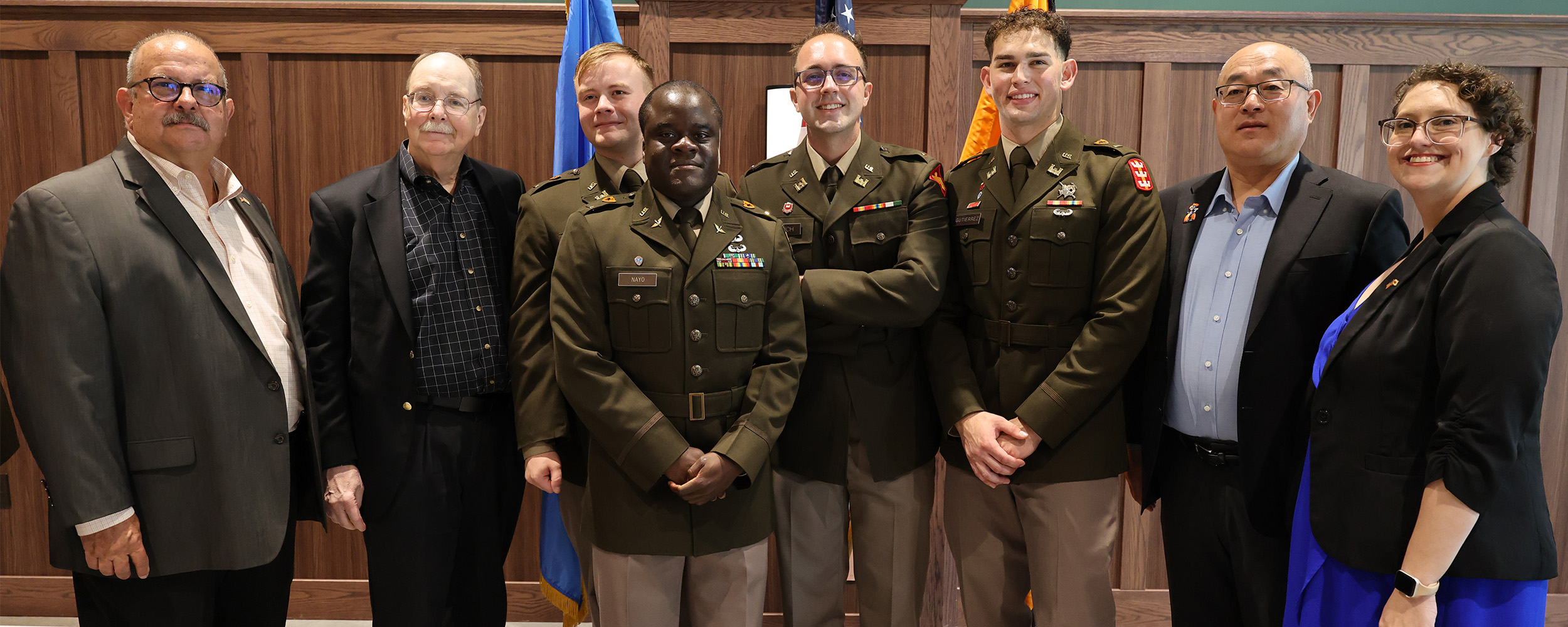 CEAT graduates commissioned as U.S. Army second lieutenants