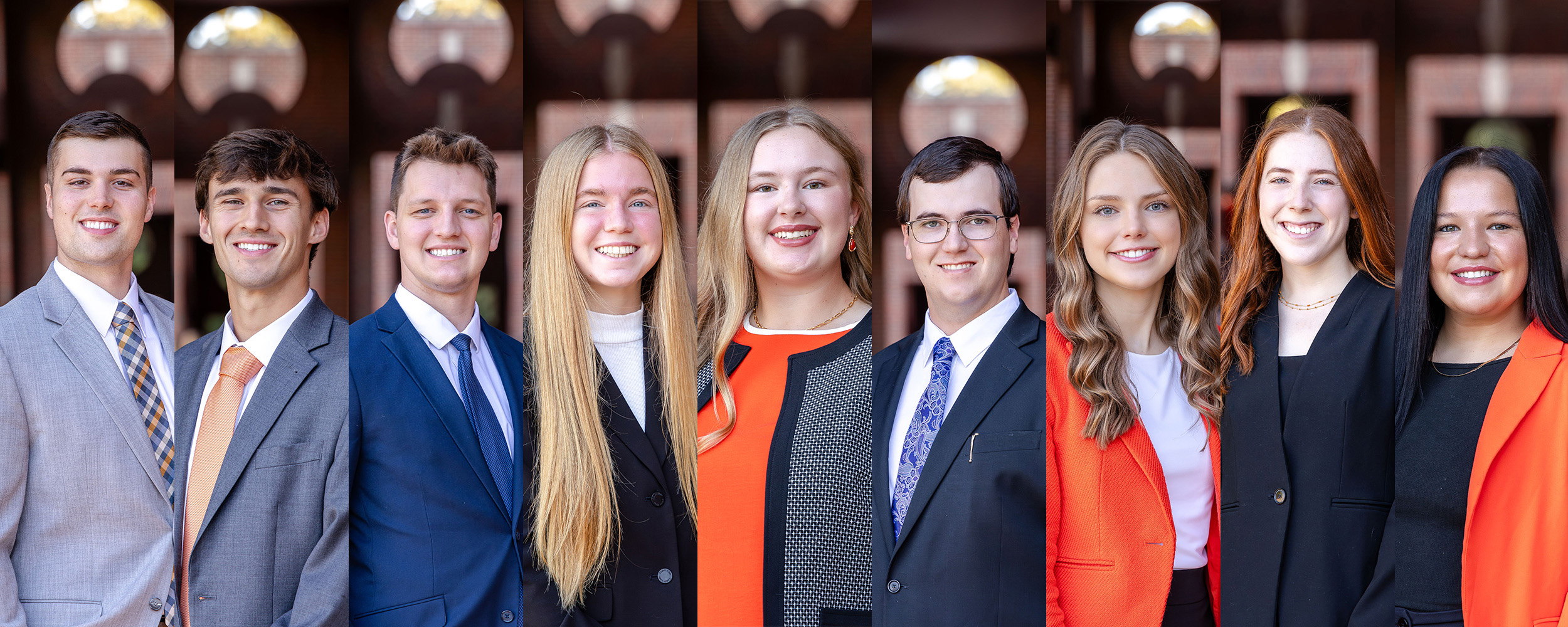 Nine College of Engineering, Architecture and Technology students selected as OSU Seniors of Significance