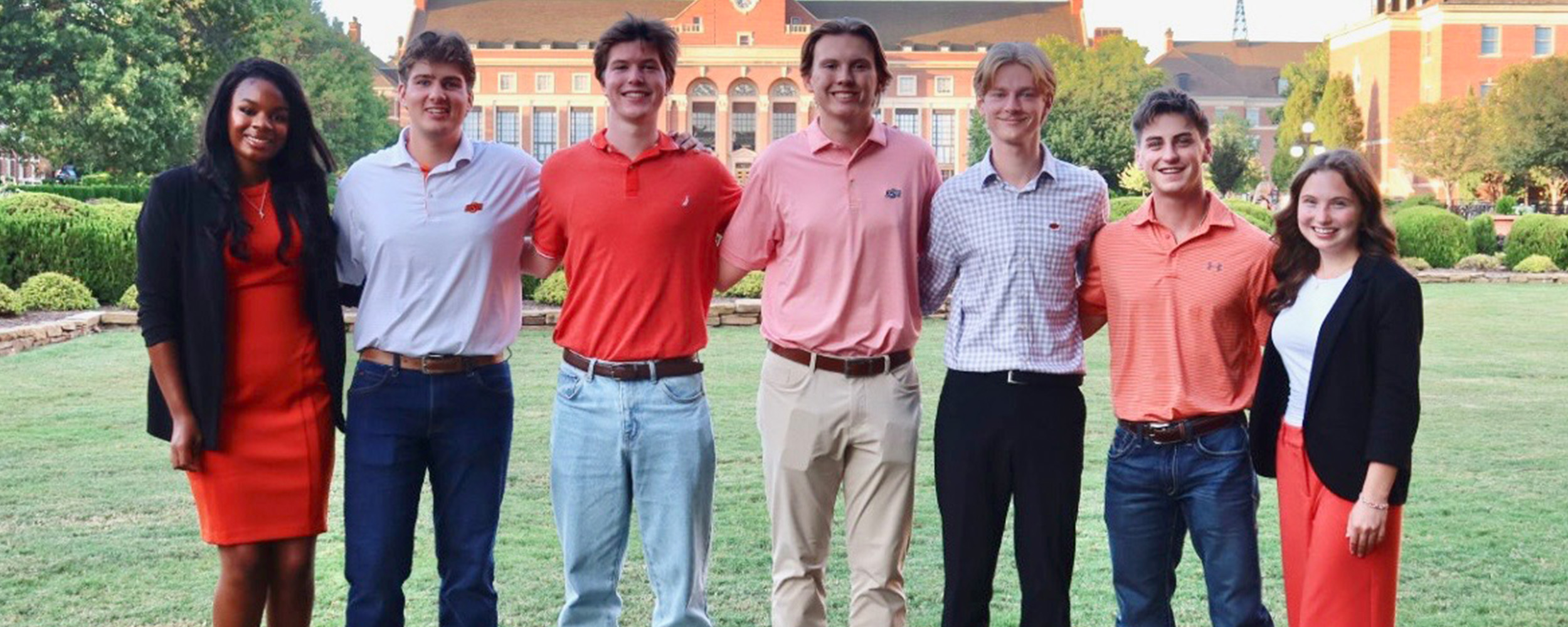 Seven College of Engineering, Architecture and Technology students named Top 20 Freshmen