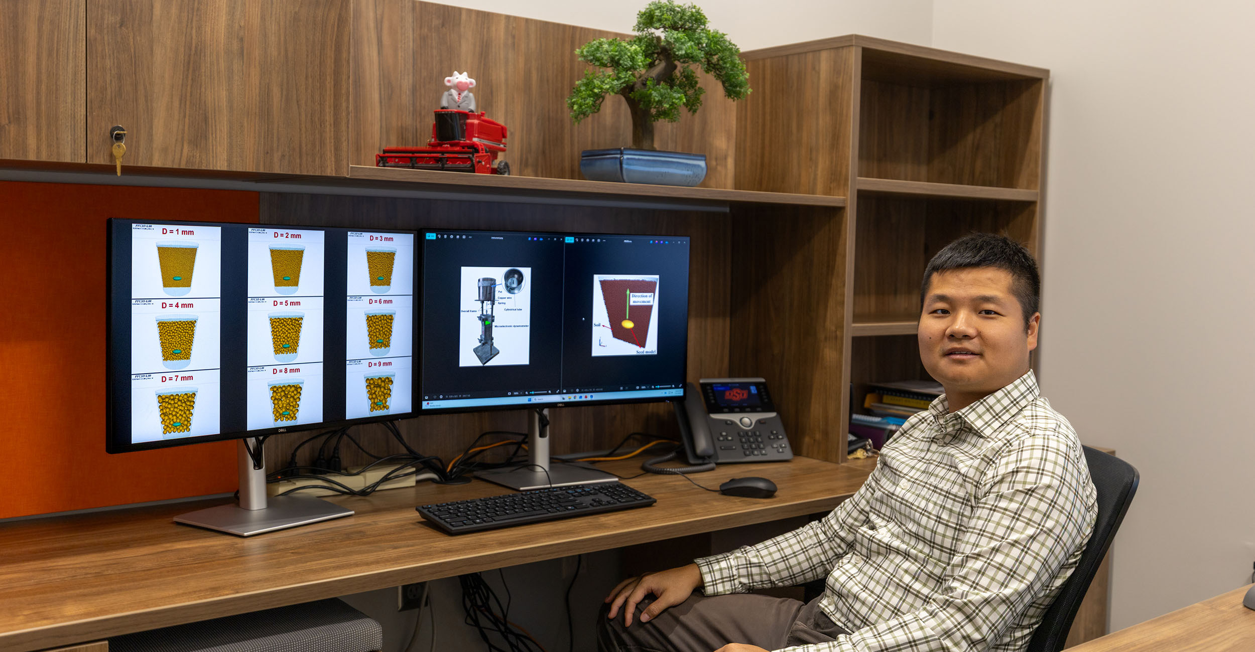 OSU research reveals the hidden journey of soybean seedlings through soil