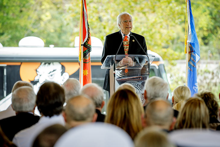 Principal Chief of the Cherokee Nation, Bill John Baker