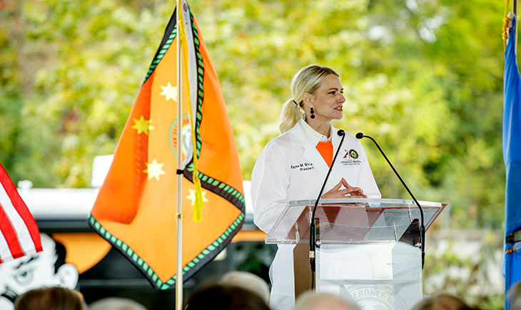 Kayse Shrum, D.O., OSU-CHS president and OSU College of Osteopathic Medicine dean