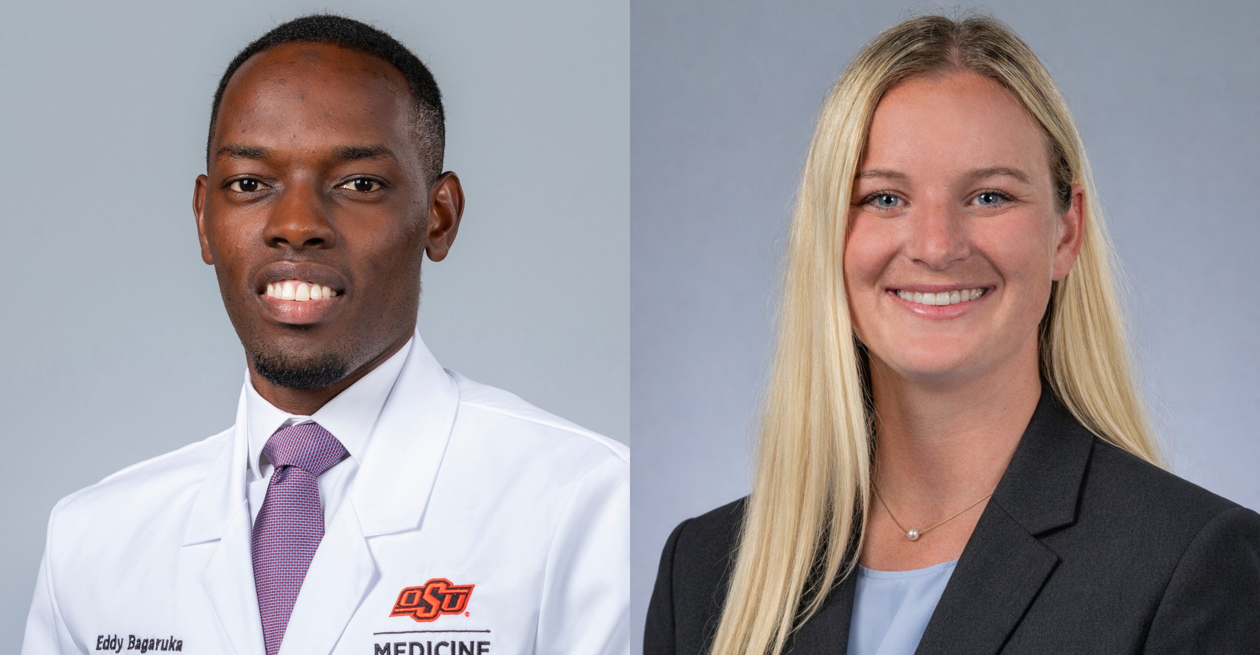 Two OSU-COM students honored for their commitment to osteopathic medicine
