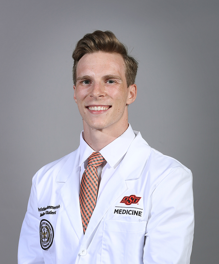 Christian Hemmerich, a second year medical student at OSU College of Osteopathic Medicine.