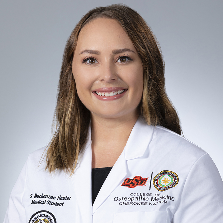 Mackenzee Hester, OSU College of Osteopathic Medicine at the Cherokee Nation student