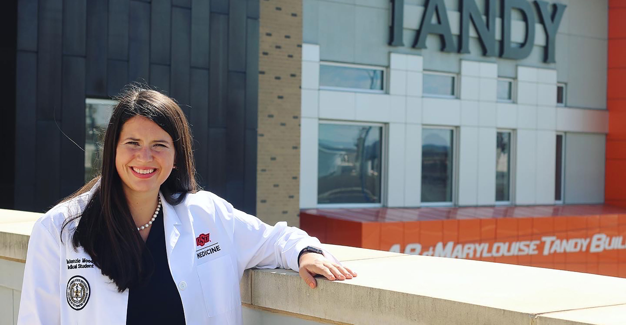 Mackenzie Moody, a second year medical student at OSU College of Osteopathic Medicine and member of the Cherokee Nation.