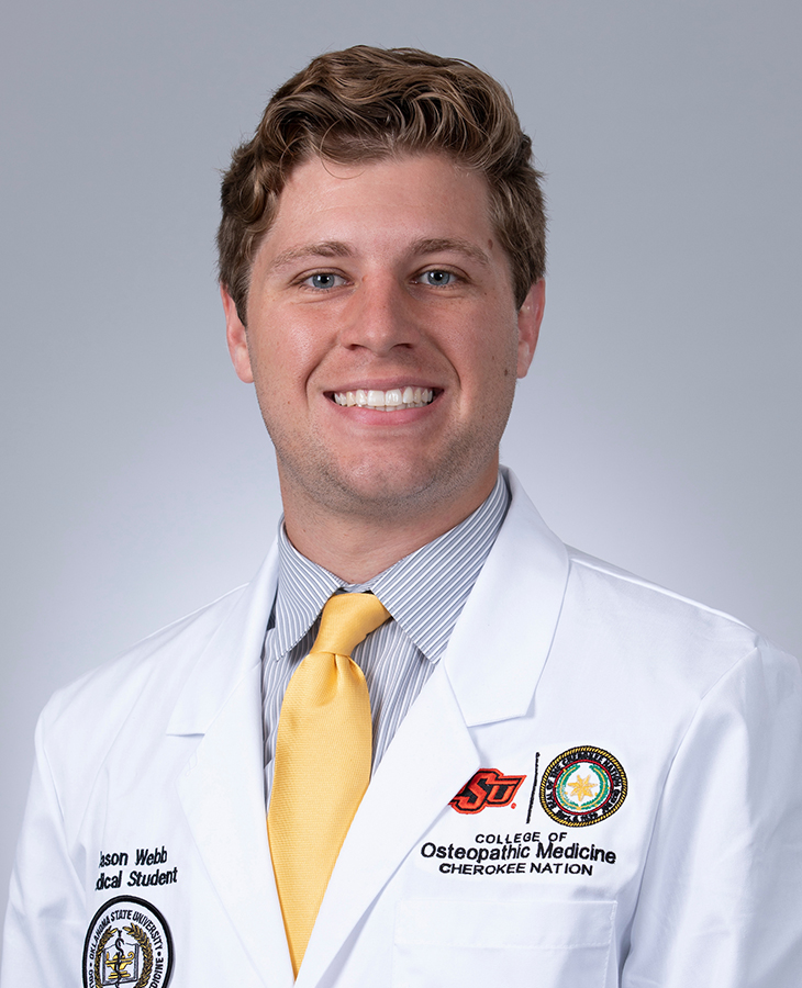 Jason Webb, OSU College of Osteopathic Medicine at the Cherokee Nation medical student