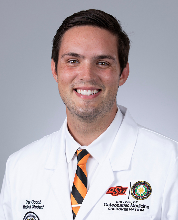 Trey Gooch, OSU College of Osteopathic Medicine at the Cherokee Nation medical student