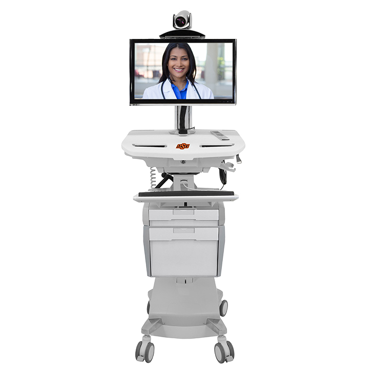 OSU Medicine TeleHealth Solution technology cart.