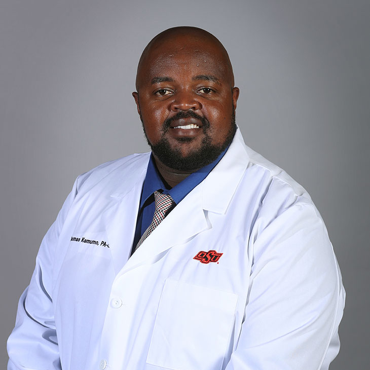 Thomas Kamumo, PA-C, OSU Center for Health Sciences alumnus