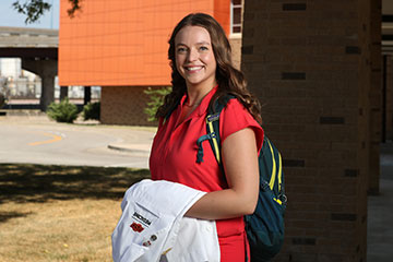 Oklahoma State University College of Osteopathic Medicine student Zora Szabo.