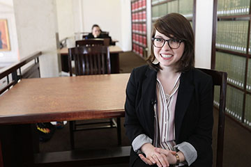 Claire Ringer Receives OSU’s Undergraduate Library Research Award