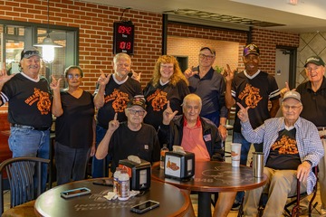 OSUIT retirees meet in the Cowboy Cafe.
