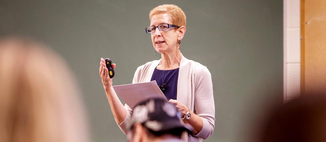 Dr. Margi Gilmour: 2017 Regents Distinguished Teaching Award Recipient